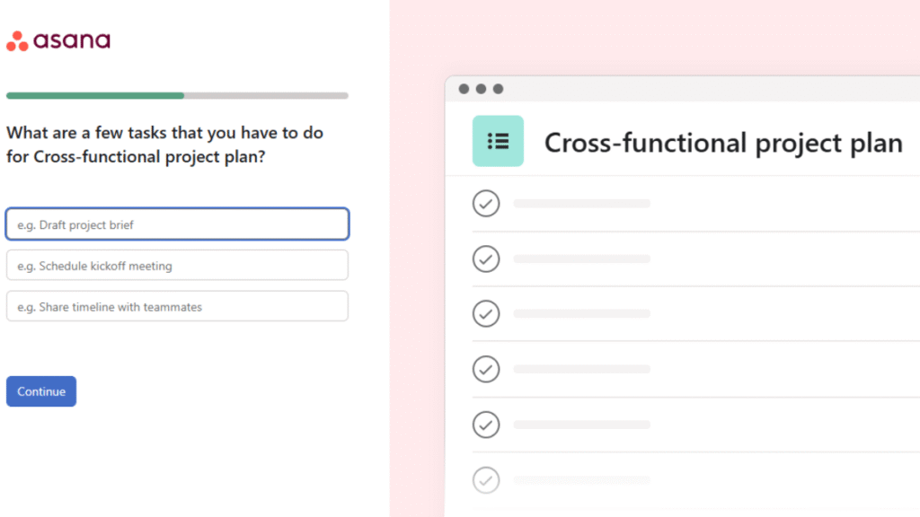 Adding Tasks and Subtasks