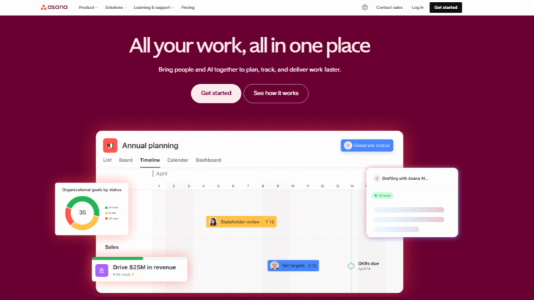Asana Best it Project Management Software