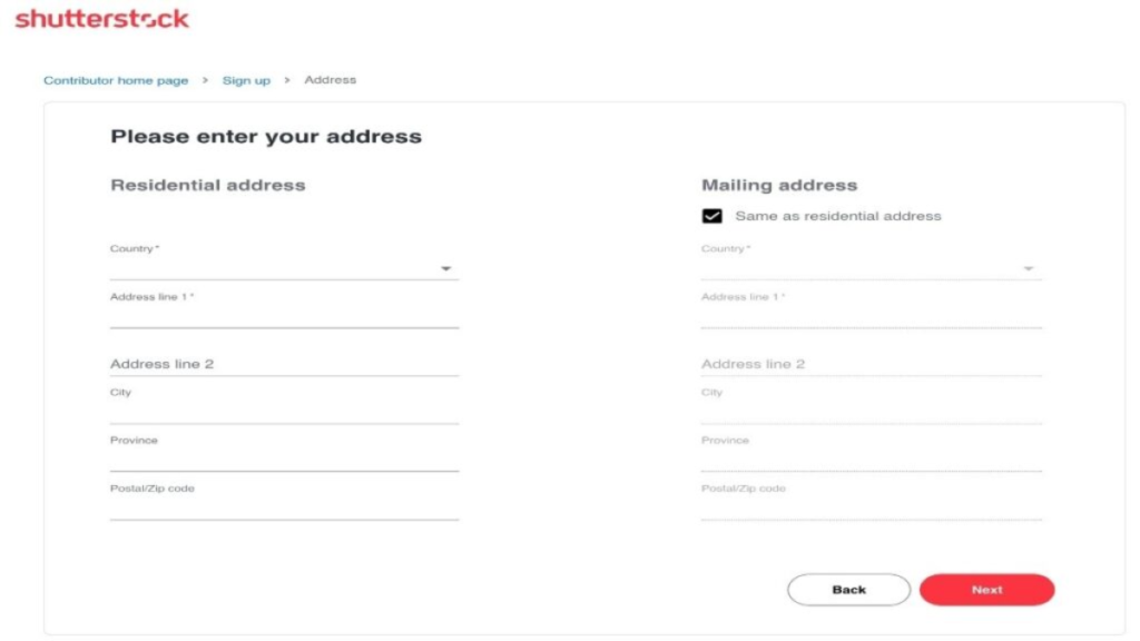  Complete Your Profile 