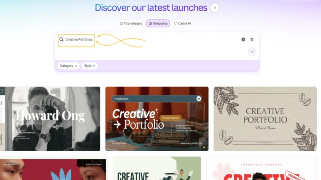 Creative Portfolios