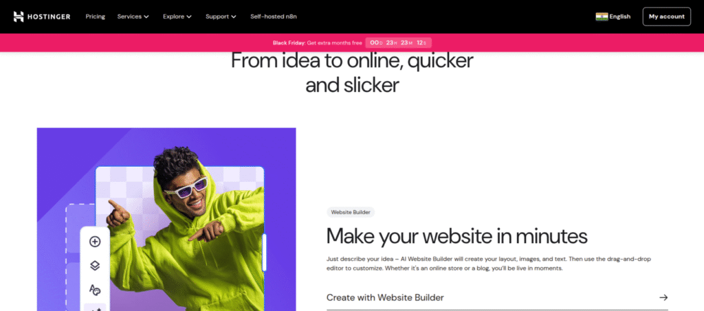 hostinger website builder