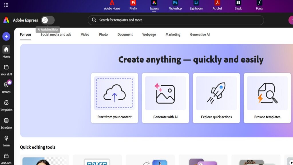 adobe express