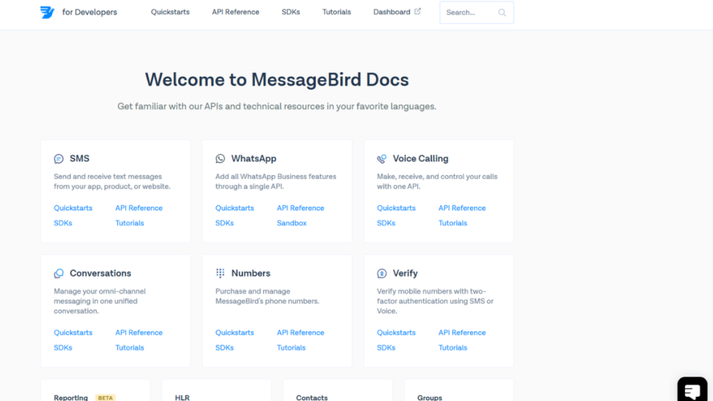 MessageBird WhatsApp API