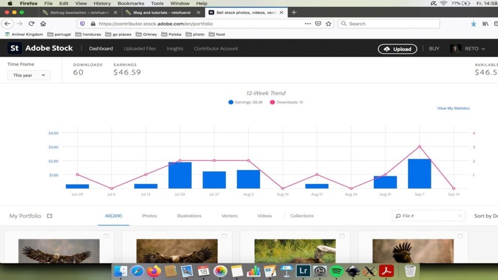 monitor your sales and earnings