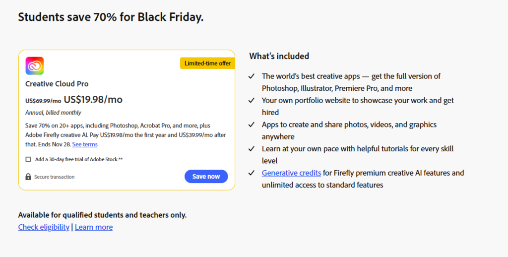 student and teacher plan pricing