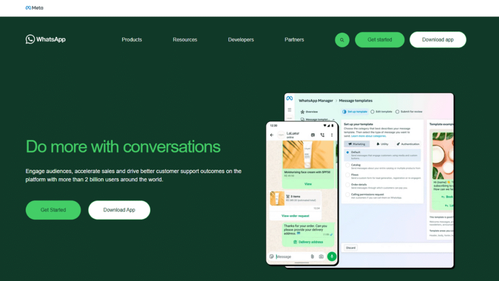 Set Up WhatsApp Business or API 