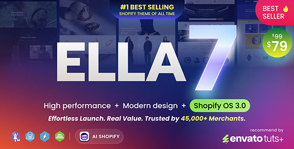 Ella  Multipurpose Shopify Theme