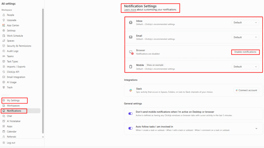 Setting Reminders and Notifications