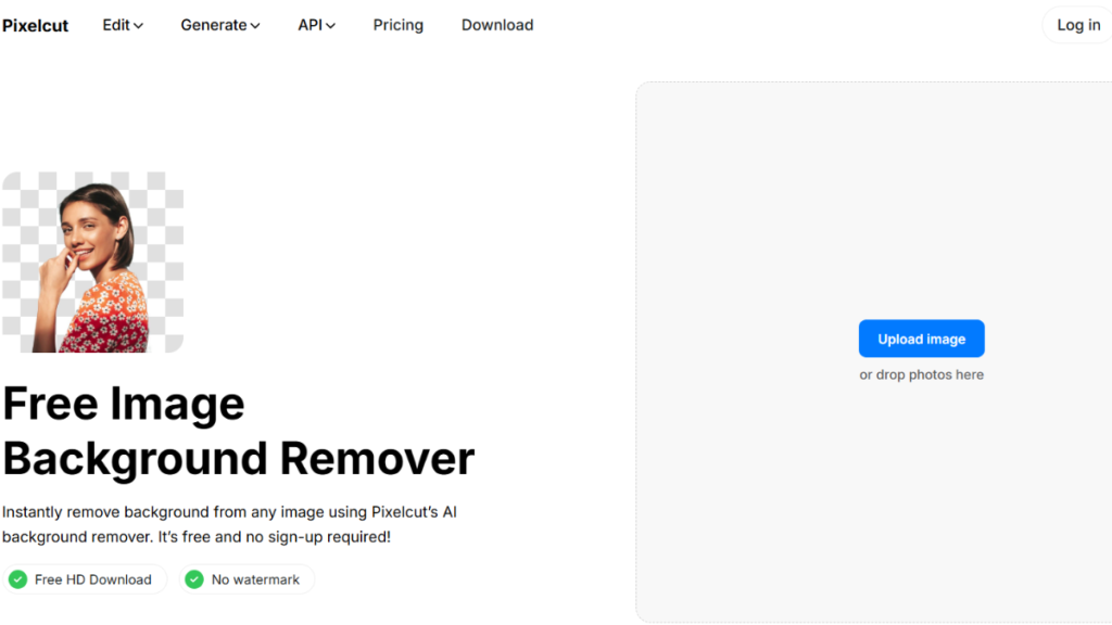 Pixelcut Background Remover, Best Free Background Remover