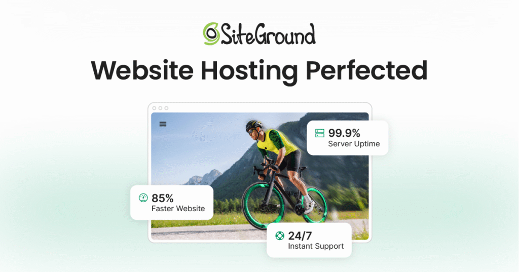 SiteGround domain hosting