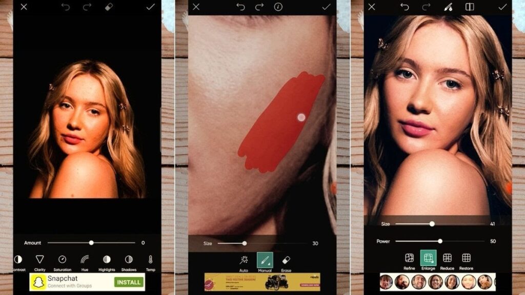 picsart AI Retouch Tools
