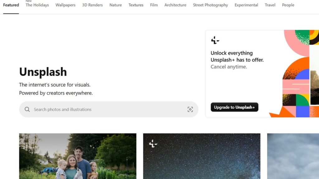 unsplash, Websites Like Freepik
