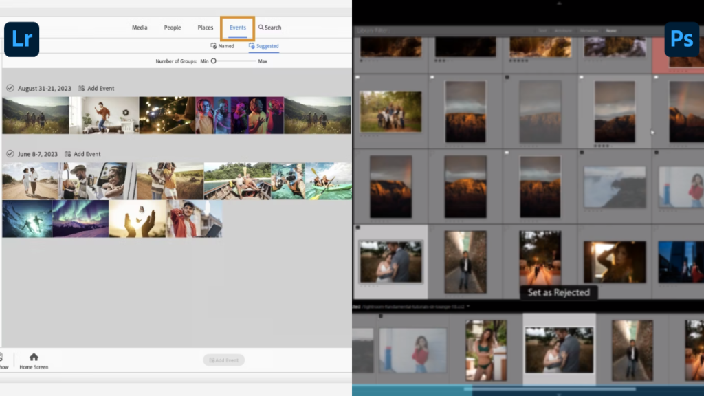 Photoshop vs Lightroom Photo Management