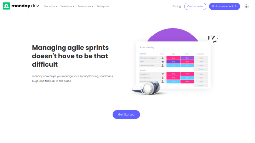 Monday.com Agile Tool