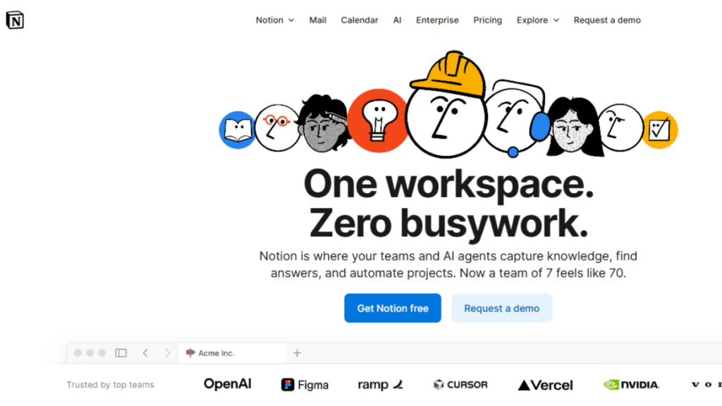 Notion Agile Tool