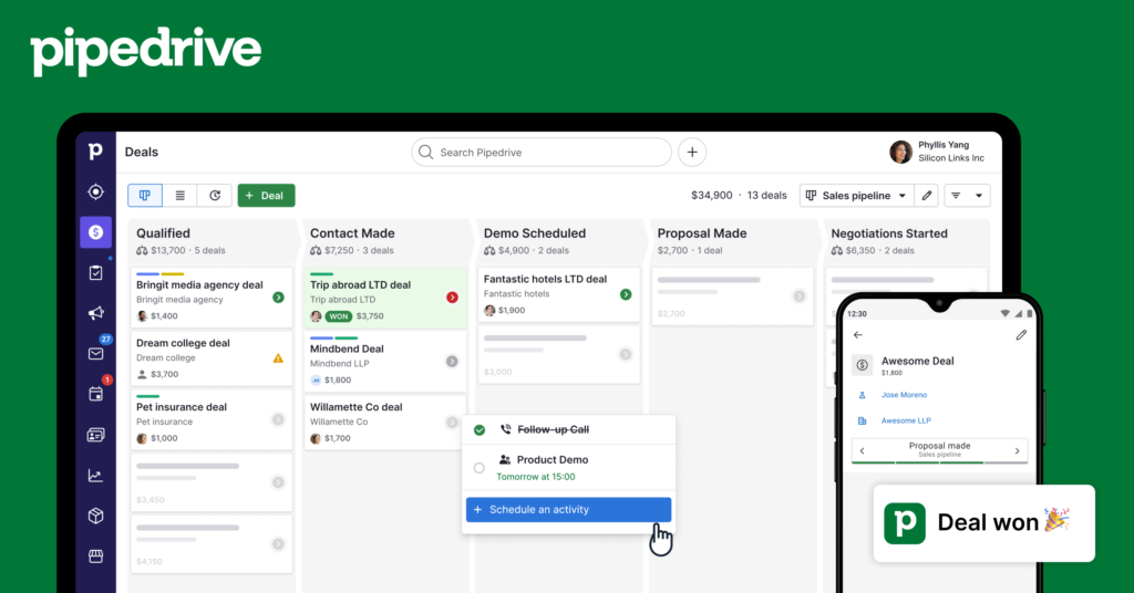 Pipedrive CRM