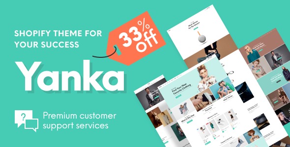 Yanka Fashion Multipurpose Shopify Theme