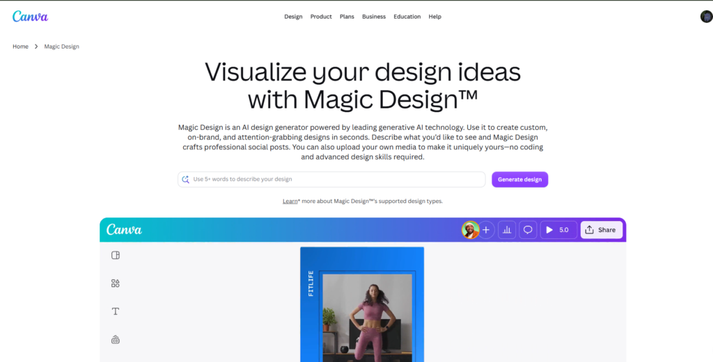 Canva Magic Design