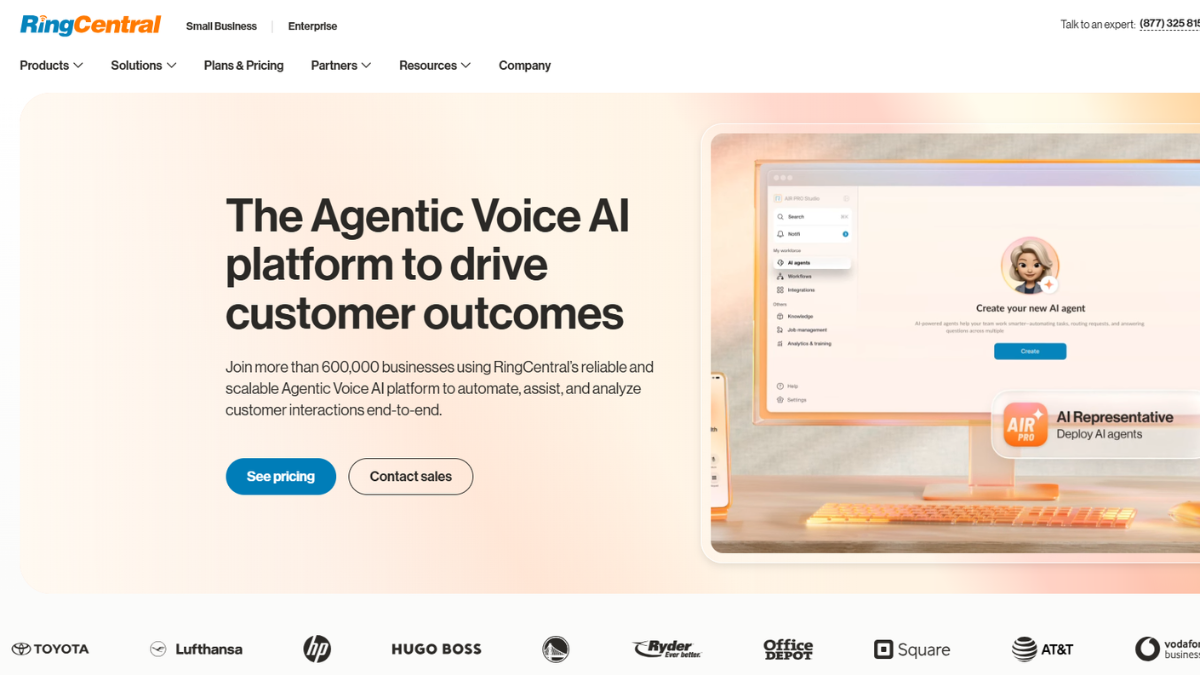 RingCentral communication tool